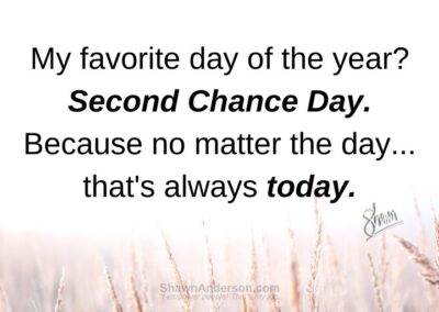 Second Chance Day